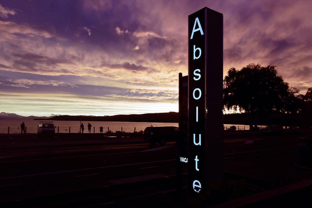 Absolute Lake View Motel 타우포 호 외부 사진